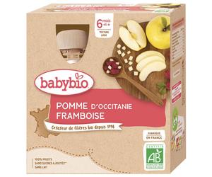 Babybio POMME D'OCCITANIE FRAMBOISE dès 6 mois Purée 360 g