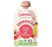 BABYBIO - Pomme Poire Riz Acérola - Immunité - 100g