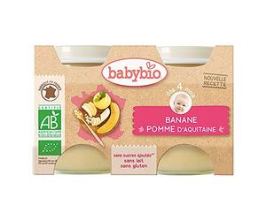 Babybio Pots Pomme d'Aquitaine Banane 260 g