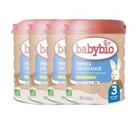 Babybio Primea 3 - Formule Essentielle - Lot de 4 x 800g