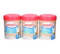 BABYBIO Primea 3 Lot de Poudre 2400 g