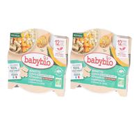 BABYBIO Quinotto Quinoa Potimarron Champignon & Fromage de Chèvre Set(S) 2x230 g