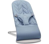 BabyBjörn Bouncer Bliss - Couverture tissée avec des feuilles - Bleu