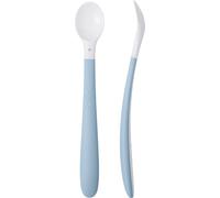 BabyBjörn Cuillère 1er âge, lot de 2 - Bleu pastel