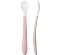 BabyBjörn Cuillère 1er âge, lot de 2, Rose pastel