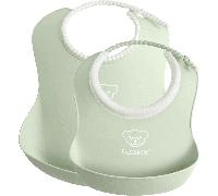 BabyBjörn Ensemble Bavoirs, lot de 2 - Vert pastel