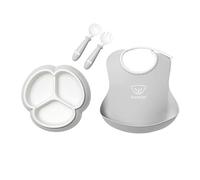 BabyBjörn Ensemble repas, 4 pièces, Gris