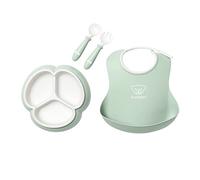 BabyBjörn Ensemble repas, 4 pièces, Vert pastel