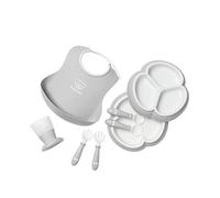 BabyBjörn Ensemble repas, 8 pièces, Gris