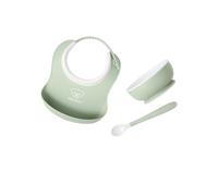 BabyBjörn Ensemble Repas Bébé, lot de 3, Vert pastel
