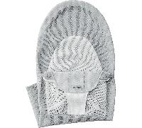 BabyBjörn Housse pour Transat Balance Soft - Argent/Blanc / Mesh