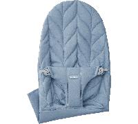 BabyBjörn Housse pour Transat Bliss - Bleu / Tissé, matelassage Pétale