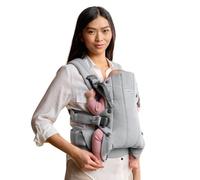 Babybjörn Porte-bébé Harmony Tissé chiné Gris clair