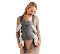 BABYBJÖRN Porte-bébé Mini, 3D Jersey, Gris Foncé