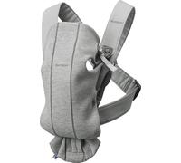 BabyBjörn Porte-bébé Mini, Jersey 3D, Gris clair