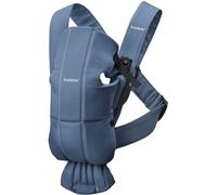 BabyBjörn Porte-bébé Mini, Tissé, Bleu indigo