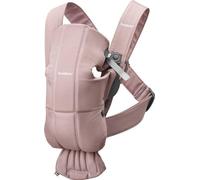 BabyBjörn Porte-bébé Mini, Tissé, Rose poudré