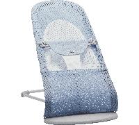 BabyBjörn Transat Balance Soft - Bleu ciel/Blanc / Mesh / Gris clair