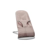 BabyBjörn Transat Bliss, Mesh, Rose poudré | Transat 2 en 1 pour bébé et chaise pour tout-petit, de la naissance à l'âge de l'enfant (3,5 à 13 kg), 3 positions