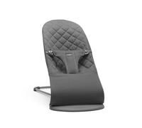 BabyBjörn Transat Bliss - Tissé Classic quilt - Antracite - Ergonomique - Ajustable - Pliable