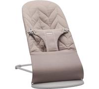 BabyBjörn Transat Bliss, Tissé, Matelassage pétale, Gris sable