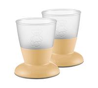Babybjorn - Lot de 2 verres - Jaune Pastel