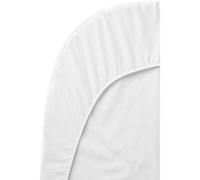 Babybjorn - Drap-housse pour Berceau Evolutif, Blanc, Coton bio - bleu bleu G