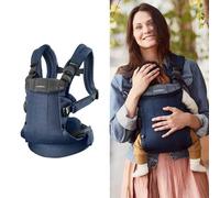 Babybjorn Harmony Porte-Bébé Coton Respirant Sacs À Dos Ergonomiques Ergonomique Infantile Multifonctionnel Taille Tabouret - Type Harmony Dark Blue