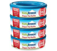BabyBreeze Lot de 4 sacs de recharge pour couches Genie 1120
