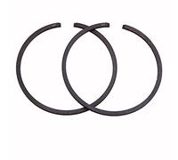 BABYBU 2 pcs lot 44.7mm * 1.2mm Piston Bague Fit for STIHL 026 PRO MS-260 MS260 MS261 MS271C MS291 CHAINSAW 1121 034 3002 CYLINDRE PLUS Segments De Piston