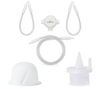 BabyBuddha Lot de 3 accessoires pour tire-lait automatique BabyBuddha - Comprend 2 membranes en silicone, 4 valves en bec de canard et 4 tubes de rechange (10 pièces)