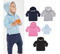 Babybugz bébé sweat à capuche bz32 enfant chaud zippé pull à capuche garçon fill