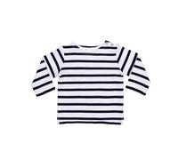 Babybugz - Haut Breton - Bébé (12-18 Mois) (Blanc/Bleu Marine)