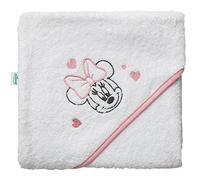 Disney Cape De Bain Minnie - Broderie - Eponge 85 Coton 15 Polyester 340 G - 80 X 80 Cm