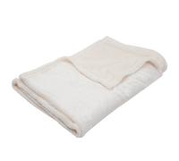 BABYCALIN Couverture Bébé Ecru Flanelle - 100 x 150 cm