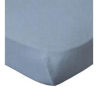 BabyCalin - Drap housse 60x120x15cm Bleu certifié OEKO-TEX