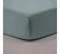 BabyCalin - Drap housse 60x120x15cm Turquoise certifié OEKO-TEX