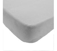 BabyCalin - Drap housse berceau 40x80x7cm Gris certifié OEKO-TEX
