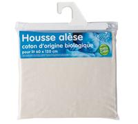 BABYCALIN Housse Alèse Bébé en Jersey 60 x 120 cm Coton Origine Bio