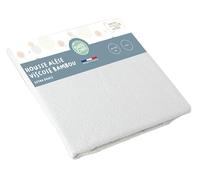 babyCalin - Housse alèse en viscose extra douce - 40x80 cm Blanc