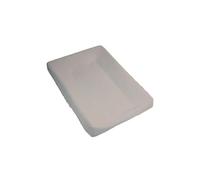 babyCalin Housse de Matelas à Langer en éponge Taupe 50 x 70 cm