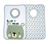 babyCalin - Lot de 2 Bavoirs 1er âge