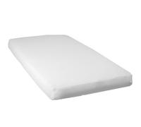 Babycalin Lot De 2 Draps Housse - 60 X 120 X 15 Cm - Jersey 100% Coton Bio - Blanc / Blanc Multicolore