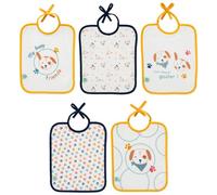 LOT DE 5 BAVOIRS NAISSANCE TOUTOU - 20X25CM