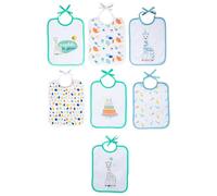 BABYCALIN Lot de 7 bavoirs naissance Sophie la girafe
