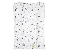 Matelas à langer flocons étoiles gris clair - babycalin gris G