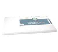 Babycalin - Matelas cododo bébé 83x50x4 cm - Pour lit cododo et berceau cododo - Matelas bébé confortable et douillet pour ses premières nuits - Matelas berceau déhoussable - Fabriqué en France
