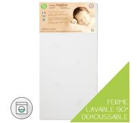 Matelas bébé hygiène plus déhoussable 60x120 cm - lavable à 90°c - ferme