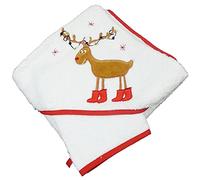 Babycalin Noël Renne Parure de Bain 80 x 80 cm