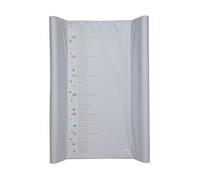 Babycalin - Plan à langer 50x70 cm Pois avec toise - Table à langer qui s'attache sur le lit de bébé en PVC - Table à langer bébé Facile à mettre en place - Plan à langer idéal pour petits espaces